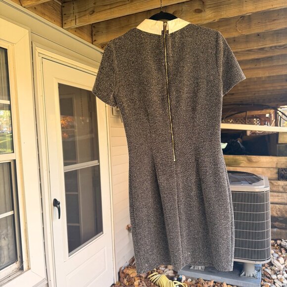 Tommy Hilfiger Tweed Mini Dress w/ White Collar - Picture 5 of 8